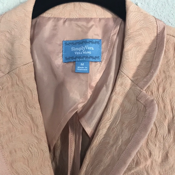 SimplyVera Mahogany Rose Blazer Size M - Picture 5 of 6